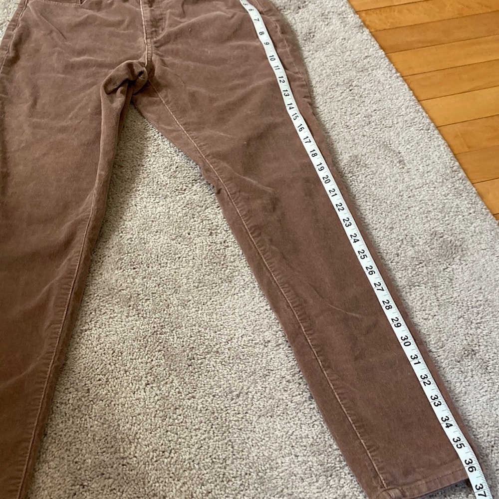 Pink rose size 4R/27 corduroy pants